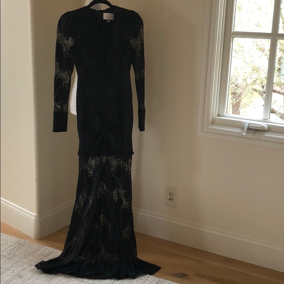 Alexis black Lace Dress - Picture 5 of 7